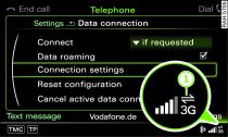 Configuring data connection